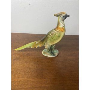 Vintage Stewart B. McCulloch California Pottery Pheasant Bird Figurine Ceramic